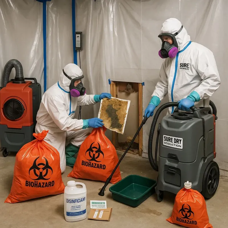 Contaminated Water Handling Protocols process in Flat Rock, MI